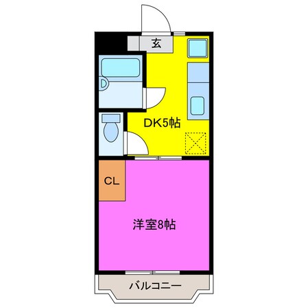 マンションハーヴェストの物件間取画像